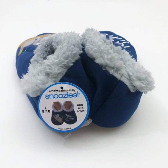 NWT Snoozies Women's Nap Time with Koala Bear Non Skid Slippers Large 9/10 - Picture 3 of 6